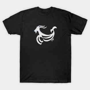 Zodiac - Capricorn (neg image) T-Shirt